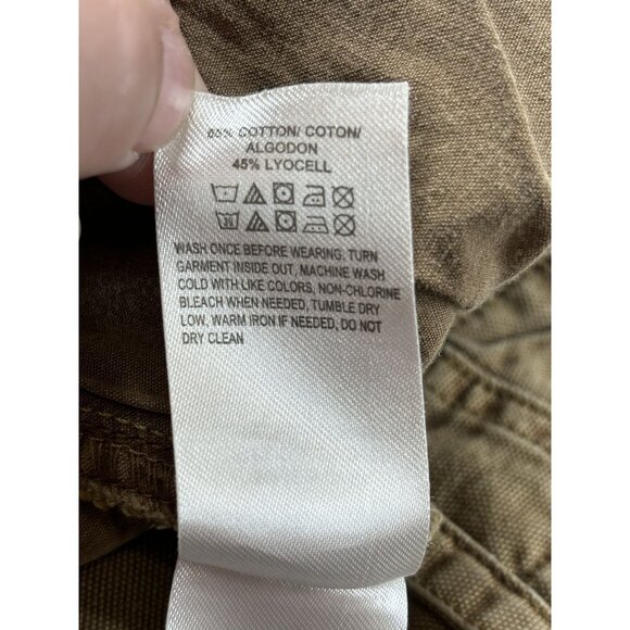 Lucky Brand Cargo Shorts Men's 36 Beige Mulipocket Durable - Picture 6 of 7